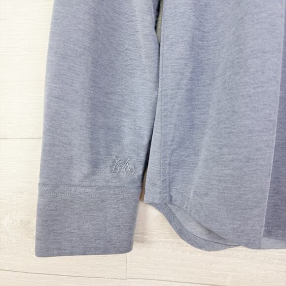 Kit + Ace Mens City Tech Long Sleeve Button Down Shirt Size Medium Performance - Picture 4 of 16